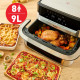 Мультипечь Tefal Dual Easy Fry Flex EY922DE0