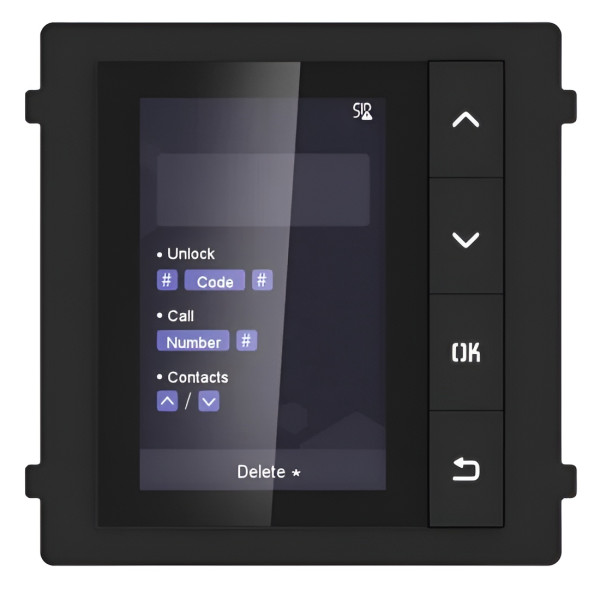 Модуль с монитора Hikvision DS-KD-DIS