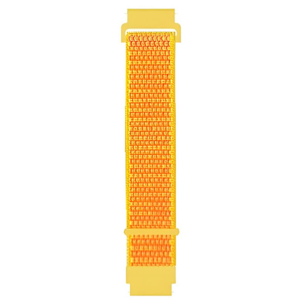 Ремінець BeCover Nylon Style для Samsung Galaxy Watch 42mm/Watch Active/Active 2 40/44mm/Watch 3 41mm/Gear S2 Classic/Gear Sport Yellow (705824)