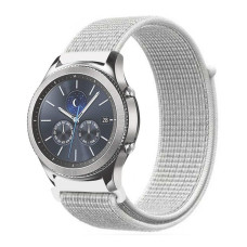 Ремінець BeCover Nylon Style для Samsung Galaxy Watch 46mm/Watch 3 45mm/Gear S3 Classic/Gear S3 Frontier White (705872)