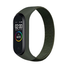 Ремінець BeCover Nylon Style для Xiaomi Mi Smart Band 7 Khaki (707661)