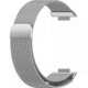 Ремінець BeCover Milanese Style для Samsung Galaxy (20mm)/Watch 5/ Watch 4 40/44mm/Watch 4 Classic 42mm/Watch Active/Active 2 40/44mm/Watch 3 41mm/Gear S2/Classic/Gear Sport Silver (707675)