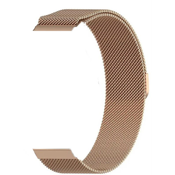 Ремінець BeCover Milanese Style для Xiaomi Amazfit Bip (22mm) Lite/Bip S Lite/GTR 42mm/GTS/TicWatch S2/TicWatch E/GTS 3/GTS 2 mini Brown (707736)