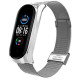 Ремешок BeCover Metal для Xiaomi Mi Smart Band 8 Silver (709358)