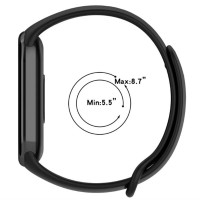 Силіконовий ремінець BeCover для Xiaomi Mi Smart Band 8 Blue Horizon (709380)