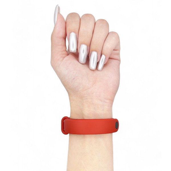 Силіконовий ремінець BeCover для Xiaomi Mi Smart Band 9 Dark Red (711943)