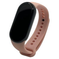 Силиконовый ремешок BeCover для Xiaomi Mi Smart Band 9 Grapefruit/Pink (711948)