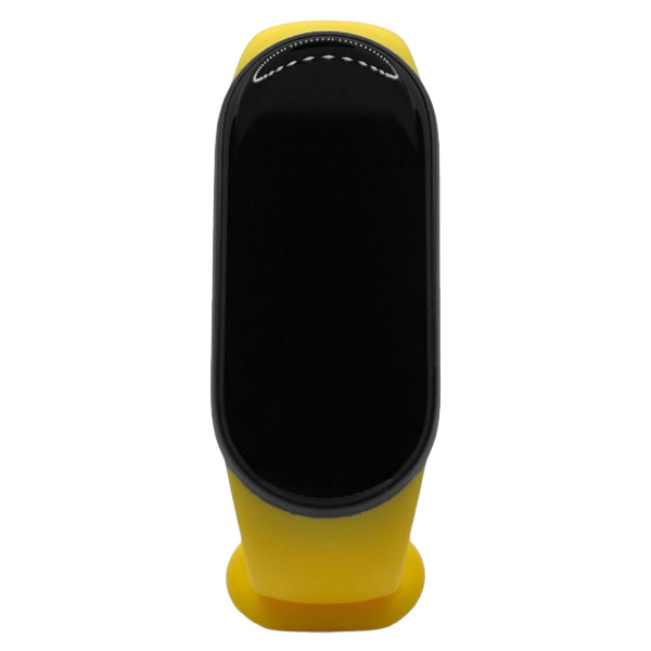Силіконовий ремінець BeCover для Xiaomi Mi Smart Band 9 Yellow (711957)