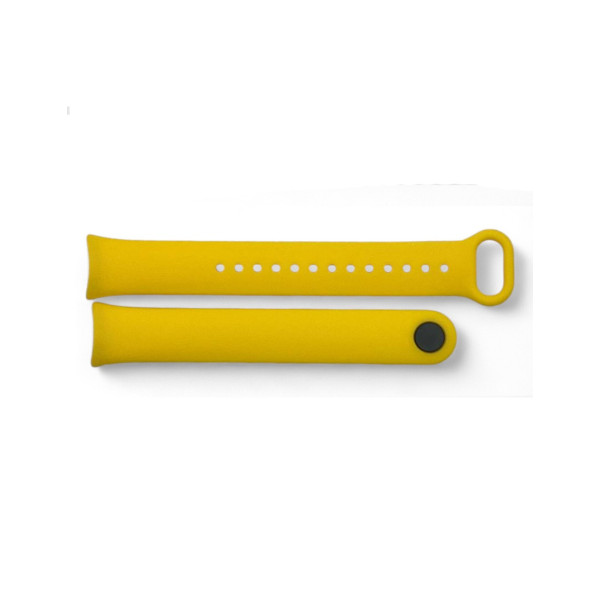 Силіконовий ремінець BeCover для Xiaomi Mi Smart Band 9 Yellow (711957)