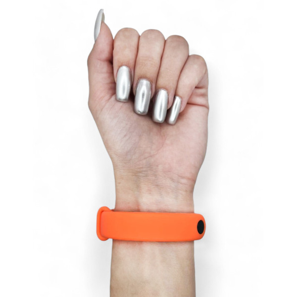 Силіконовий ремінець BeCover для Xiaomi Mi Smart Band 9 Orange (711965)