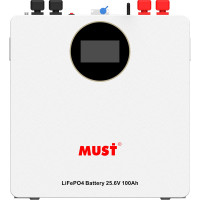 Акумуляторна батарея Must LP16-24100T 25.6V 100AH