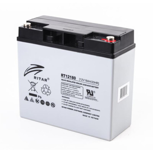 Акумуляторна батарея Ritar 12V 18AH (RT12180) AGM