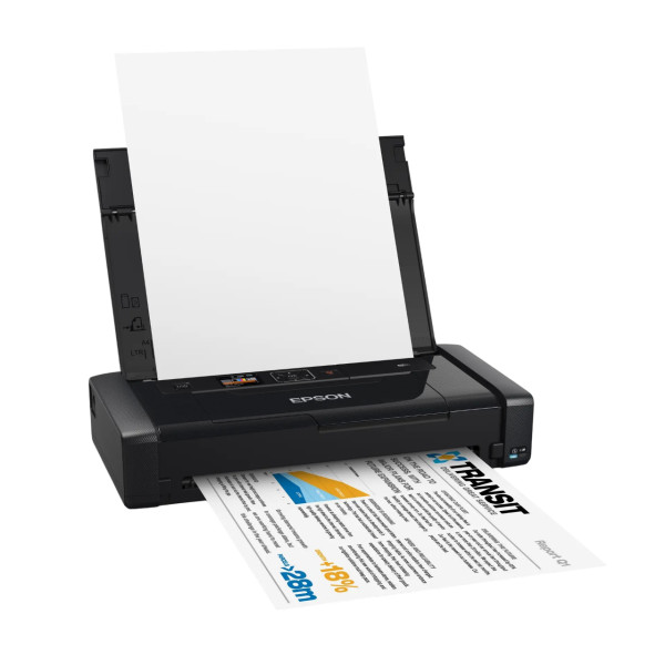 Принтер А4 Epson WorkForce WF-100W mobile c Wi-Fi (C11CE05403)