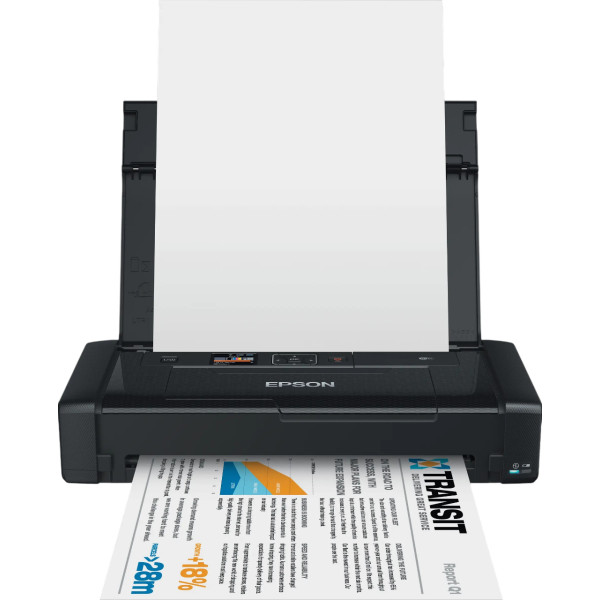Принтер А4 Epson WorkForce WF-100W mobile c Wi-Fi (C11CE05403)