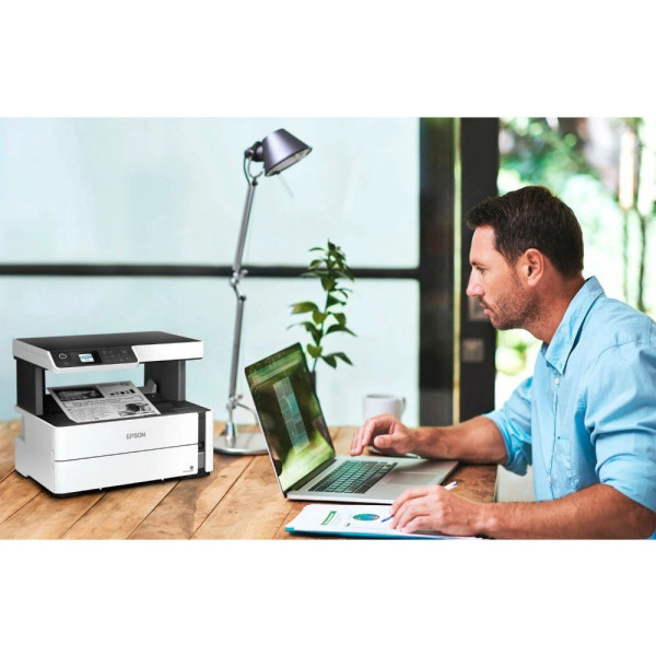 Багатофункційний пристрій А4 Epson M2170 Фабрика друку з WI-FI (C11CH43404)