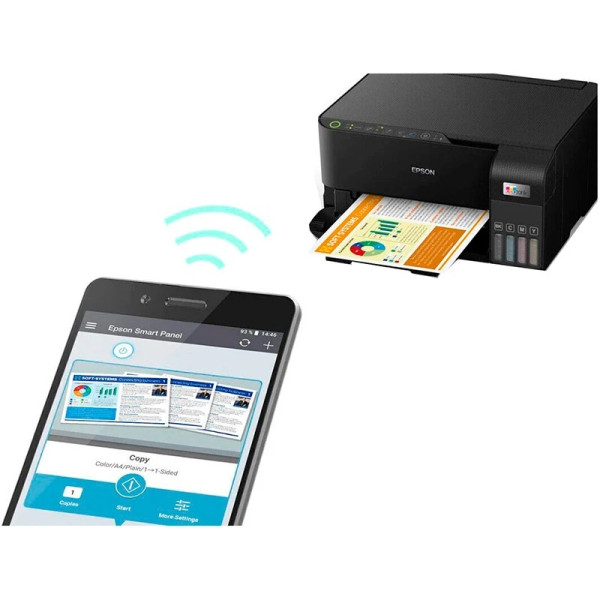 МФУ А4 цв. Epson L3550 Фабрика печати c Wi-Fi (C11CK59404)