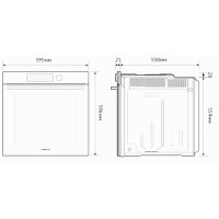 Духовой шкаф Samsung NV7B4445UAS/WT