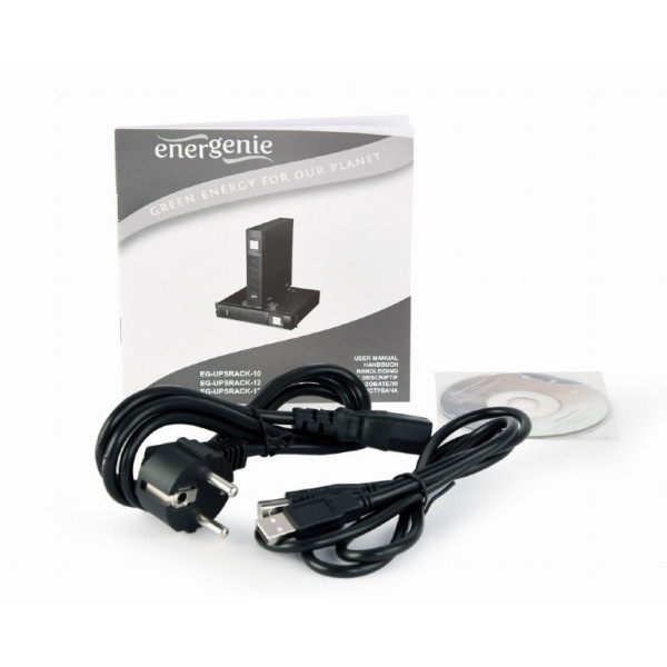 Джерело безперебійного живлення EnerGenie EG-UPSRACK-10 1000VA