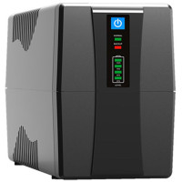 ИБП FrimeCom VP-1200, Line Int., AVR, 3 x евро, LED, металл