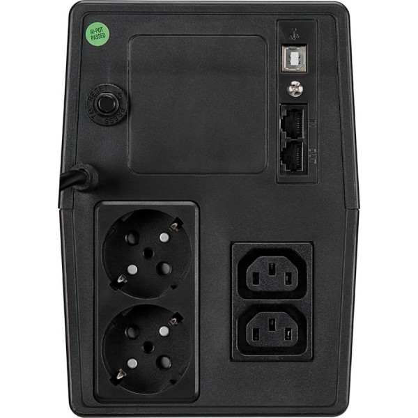 Джерело безперебійного живлення FSP 1500VA/900W, LCD 2хSchuko, 2хIEC (PPF9003108)