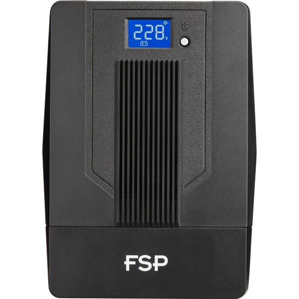 Джерело безперебійного живлення FSP 1500VA/900W, LCD 2хSchuko, 2хIEC (PPF9003108)