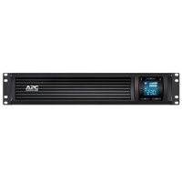 Джерело безперебійного живлення APC Smart-UPS C RM 2000VA LCD, Lin.int., 6 x IEC, RJ-45, USB, LCD, металл (SMC2000I-2U)