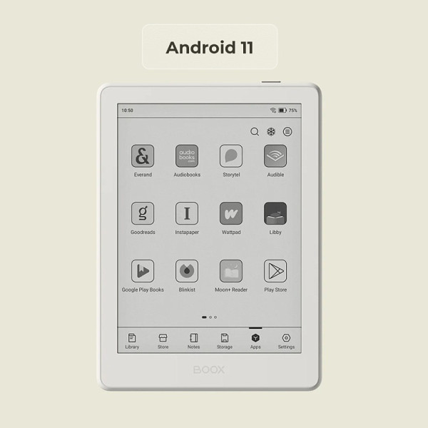 Електронна книга BOOX Go 6 (Gen II) Custard
