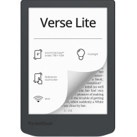 Електронна книга PocketBook 619 Verse Lite Midnight Grey (PB619-T-WW)