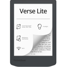 Електронна книга PocketBook 619 Verse Lite Midnight Grey (PB619-T-WW)
