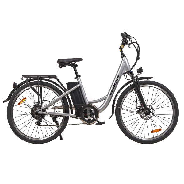 Електровелосипед Maxxter City 2.0 Silver