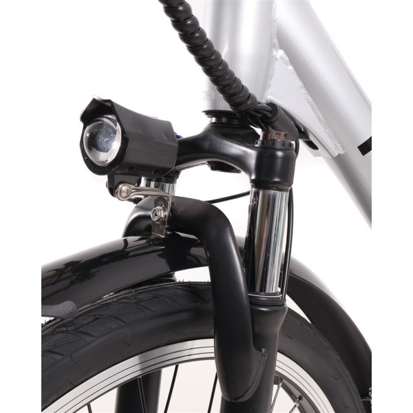Електровелосипед Maxxter City 2.0 Silver