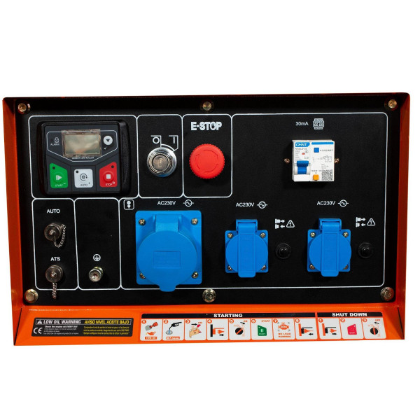 Генератор дизельный Black&Decker BXGND6300E
