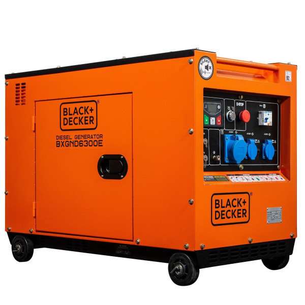 Генератор дизельный Black&Decker BXGND6300E