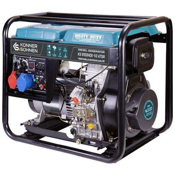 Генератор дизельний Konner&Sohnen KS 9100HDE-1/3 ATSR (EURO V)