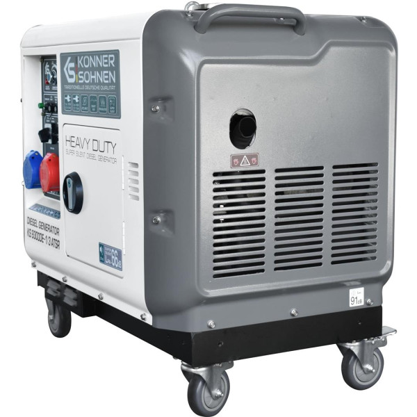 Генератор дизельний Konner&Sohnen KS 9300DE-1/3 ATSR