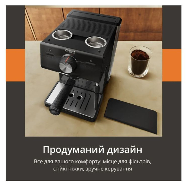 Кофеварка рожковая Krups Authentic C50 XP381810