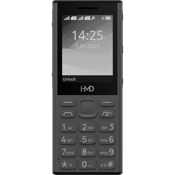 Мобильный телефон HMD 130 Music DS Dark Grey