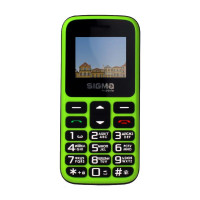 Мобильный телефон Sigma mobile Comfort 50 Hit 2020 Dual Sim Green (4827798120941)