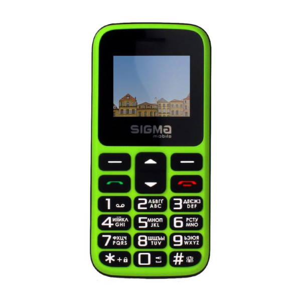 Мобильный телефон Sigma mobile Comfort 50 Hit 2020 Dual Sim Green (4827798120941)