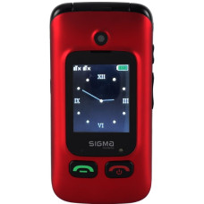Мобiльний телефон Sigma mobile Comfort 50 Shell Duo Type-C Dual Sim Red/Black (4827798212516)