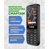 Мобiльний тачскрін-телефон Sigma mobile X-style S3501 Dual Sim Black (4827798345511)
