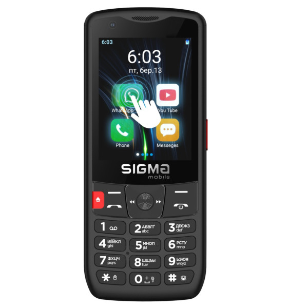 Мобiльний тачскрін-телефон Sigma mobile X-style S3501 Dual Sim Black (4827798345511)