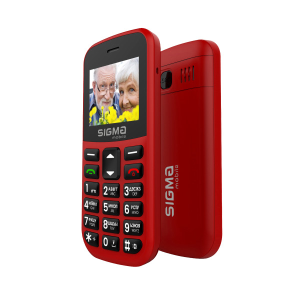 Мобильный телефон Sigma mobile Comfort 50 Easy Red (4827798585221)