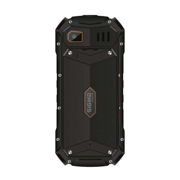 Мобільний телефон Sigma mobile X-treme PV68 Dual Sim Black/Orange (4827798738221)