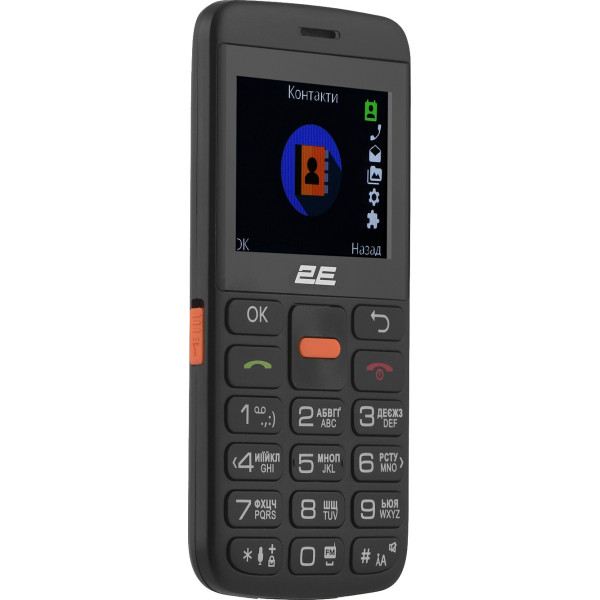 Мобiльний телефон 2E T180 Max Dual Sim Black (688130251051)
