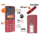 Мобiльний телефон 2E E240 2025 Dual Sim Red (794300867219)