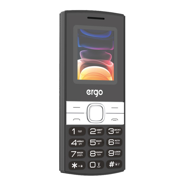 Мобiльний телефон Ergo B185 Dual Sim Black