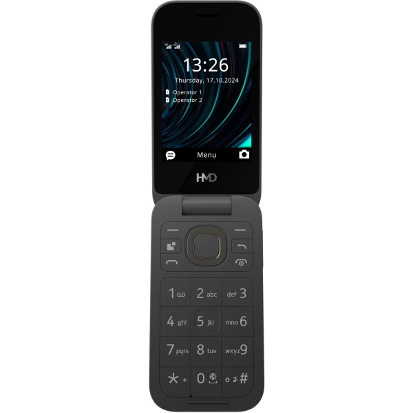 Мобильный телефон HMD 2660 Flip Black