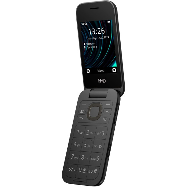 Мобильный телефон HMD 2660 Flip Black