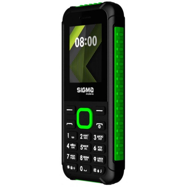 Мобiльний телефон Sigma mobile X-style 18 Track Dual Sim Black/Green